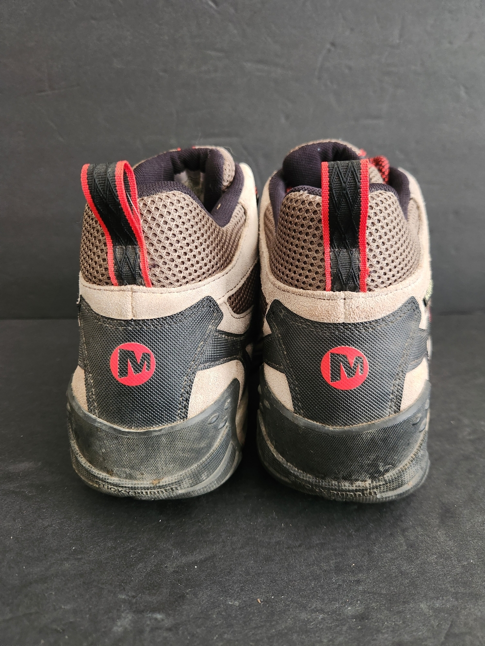 Merrell Deverta Mid Boots Men's Size 10.5 Waterproof Vent Hiking Shoes - Picture 5 of 7